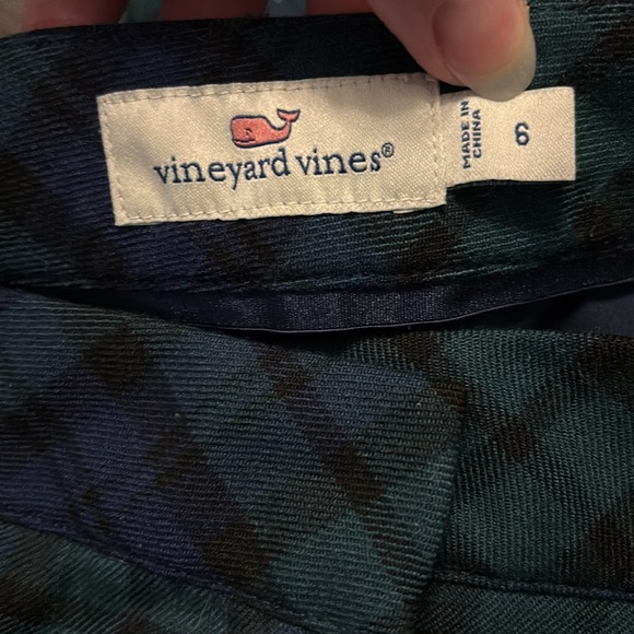 Vineyards Vines Blackwatch Tartan ankle pants - 6 - Picture 2 of 4